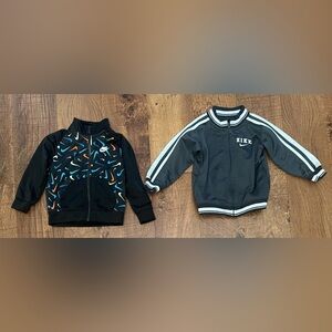 Nike unisex full zip track jackets boy girl 2 total 18 months